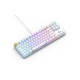 Glorious GMMK Modular Mechanical keyboard (White ice) - Gateron Brown Switch